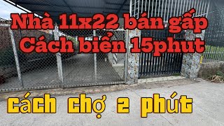 BÁN NHÀ CƯỚI VỢ CHO CON 11x22 GIÁ 1ty2