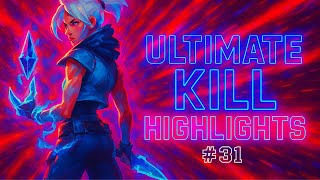 【VALORANT kill clip#31】最高ランクダイヤ帯キル集