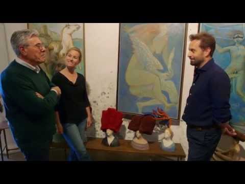 Alfie Boe visits an art studio in Italy!