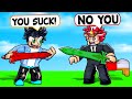 I Met A TOXIC PLAYER and I 1v1'd Him... (Roblox Bedwars)