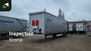 Krone SD 3 axles Edscha Anti-Vandalimus-Plane Alcoa's curtain side semi-trailer for sale - Image 4 | Autoline KE Krone SD 3 axles Edscha Anti-Vandalimus-Plane Alcoa's curtain side semi-trailer | Image 4 - Autoline
