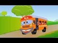 Wheels On The Bus Go Round And Round Nursery Rhymes With Lyrics