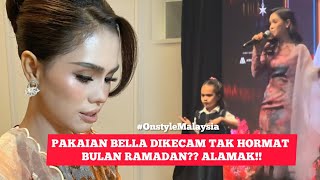 Download lagu BELLA'S DRESS WAS SERIOUSLY CRITICIZED AS NOT RESPECTING THE MONTH OF RAMADAN??😱😱 mp3