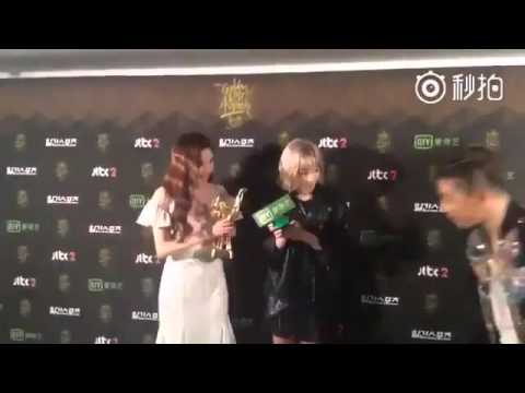 Big Bang congratùlate SNSD at GDA 15