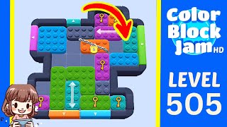 Solution du Niveau 505 de Color Block Jam