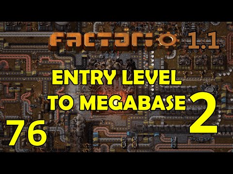 2.9K ROCKET FUEL BUILD - Factorio 1.1 -Entry Level To Megabase 2-Let's Play Tutorial Ep 76