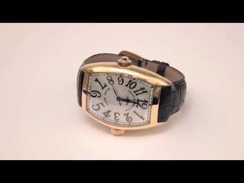 Frank Muller Secret Hours 18k Gold Watch