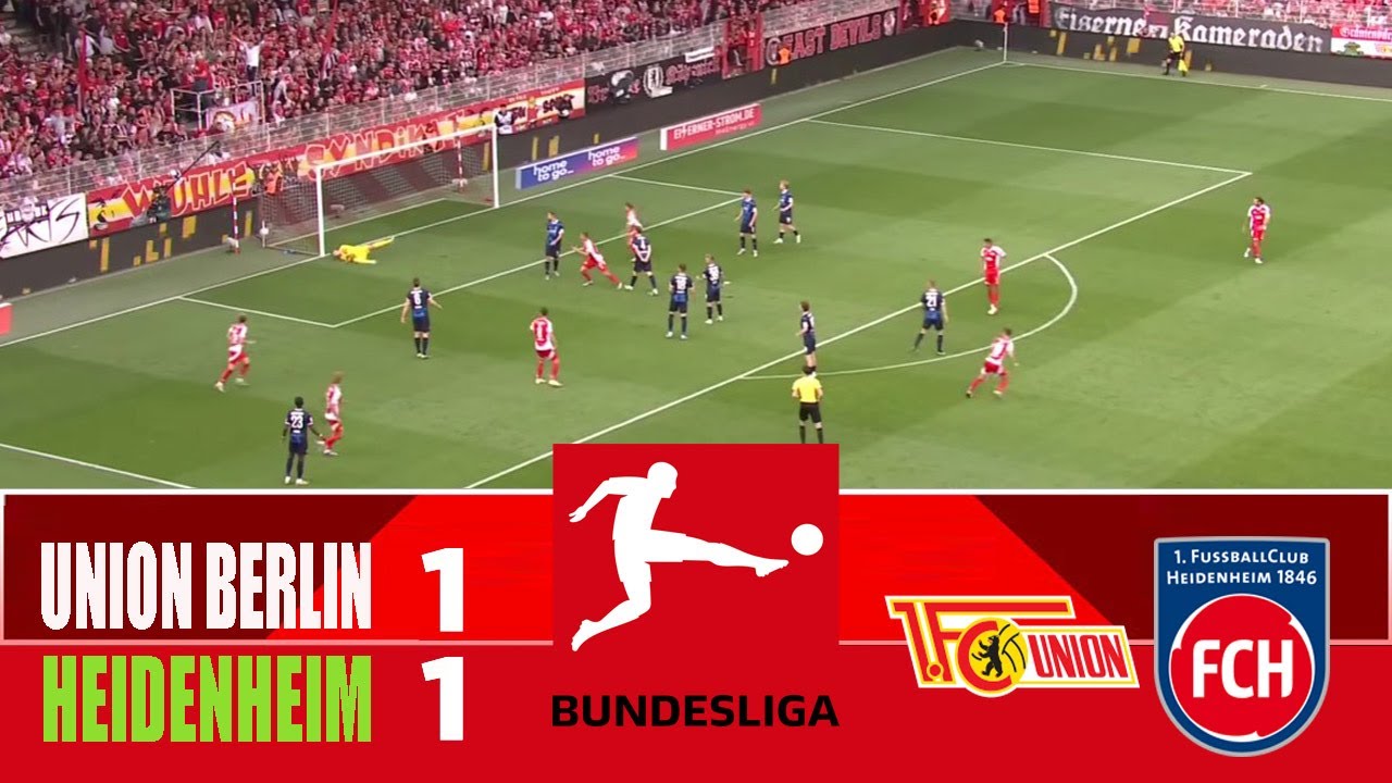 Union Berlin vs Heidenheim Highlights HD