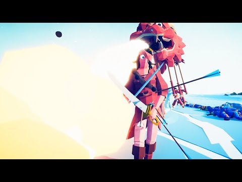 PIRATE QUEEN + DRAGON = UNSTOPPABLE - Totally Accurate Battle Simulator TABS