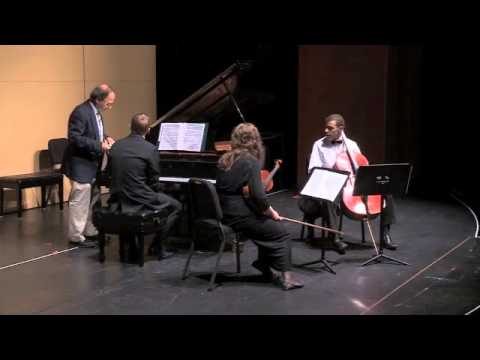 William David Masterclass 2 - 2013 Fischoff National Chamber Music Competition