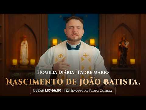 Homilia Diária | Quarta-feira - 12ª Semana do Tempo Comum -  (Lc 1,57-66.80-14)