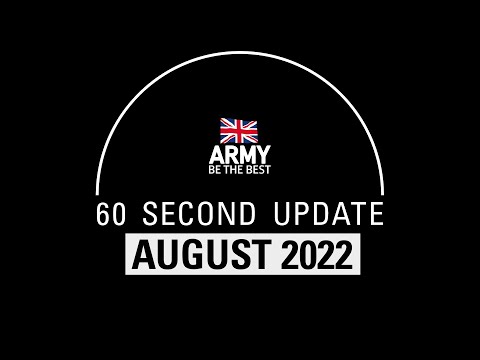 60 Second Update | August | British Army