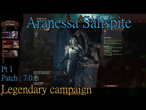 【 TW-WH3 | pt1】Aranessa Saltspite legendary campaign (patch 7.0.2)