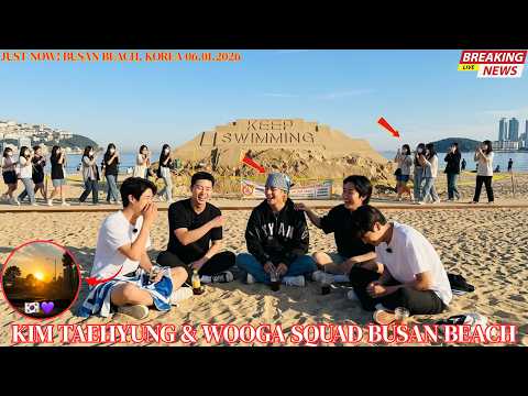 1 Minute Ago! Kim Taehyung Wooga Squad Beach Moment Carries a Hidden Meaning Army Missed!