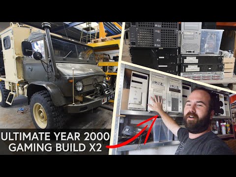 How I Store my Retro Computers and My UNIMOG Camper
