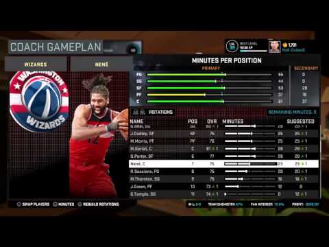 NBA 2K16 Washington Wizards MyGM Episode 1- Taking Over
