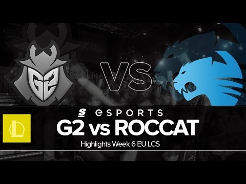 Highlights: G2 vs ROC (EU LCS Summer W6D2 Full Series)