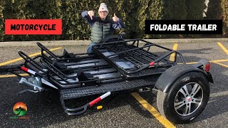 Motorcycle Foldable Trailer | Why Did I Choose This Style ?