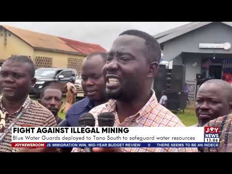 Fight against illegal mining: Blue Water Guards deployed to Tano South to safeguard water resources