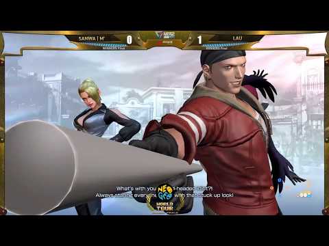 M' vs Lau - KOF XIV Neo Geo World Tour Season 1 Global Finals Winners Final