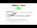 Whack Your Boss 24 Ways