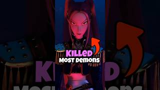 How many demons were killed in Kpop Demon Hunters? Kpop Demon Hunters #kpopdemonhunters #rumi #jinu