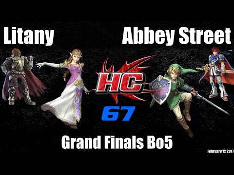HC67 Sm4sh Grand Finals Bo5: Litany (Zelda/Ganondorf) Abbey Street (Link/Roy)