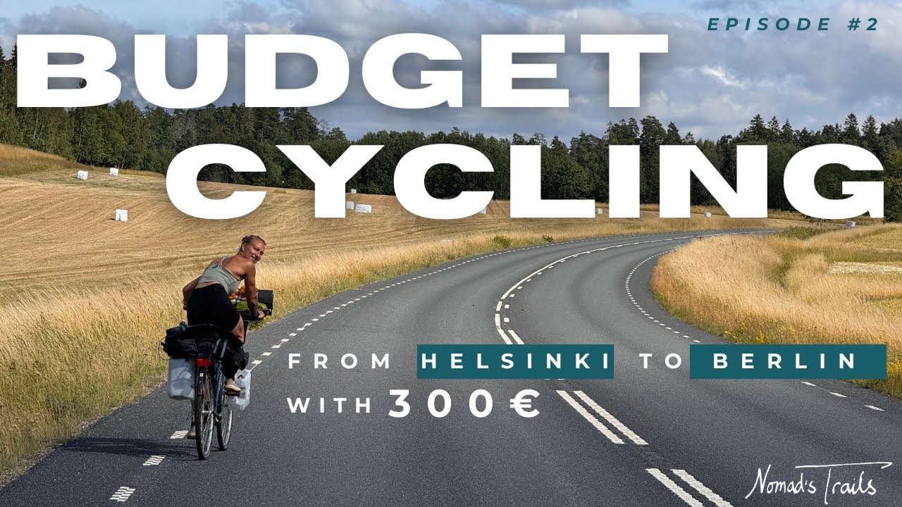 HELSINKI to BERLIN with 45 years old Granny Bicycle, only 300€ budget & one Month time /2nd Episode
