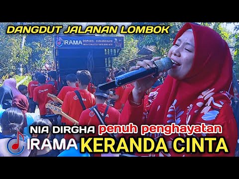 NIA DIRGHA TERLALU MENGHAYATI DI LAGU[]KERANDA CINTA[] irama dopang