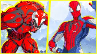 Spider-Man Meets Carnage | ALL Interactions | Marvel Tokon Fighting Souls