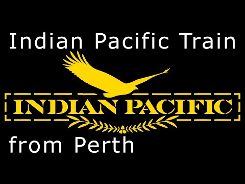 Indian Pacific Train from Perth