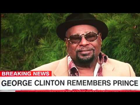GEORGE CLINTON remembers PRINCE.......rip* 4-21-2016 @ 360° (Anderson Cooper) CNN