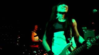 shonen knife    Konnichiwa , Bear Up Bison , Rock Society , Super Group. 2 . Nov . 2011@The Casbah