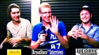 We Came As Romans Interview #3 David Stephens & Joshua Moore 2012