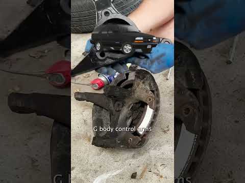 G Body Big brake updates part 1 removing front knuckles