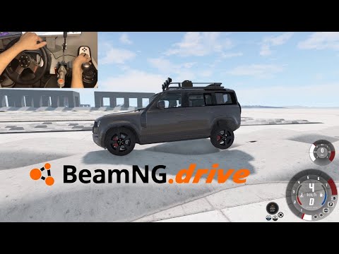 BeamNG Drive - Suspension & Stress Testing 2020 Land Rover Defender