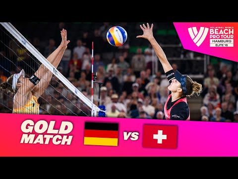 Müller/Tillmann vs. Hüberli/Brunner - Gold Match Highlights | Hamburg 2024 #BeachProTour