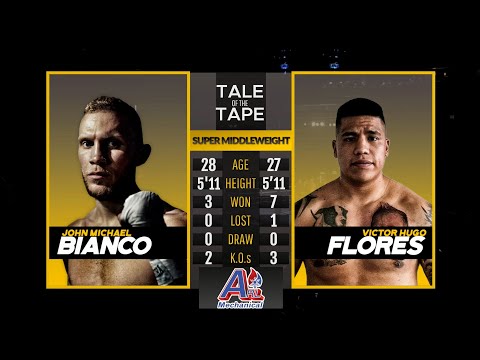 JOHN MICHAEL BIANCO VS VICTOR FLORES | FULL FIGHT | 3LP