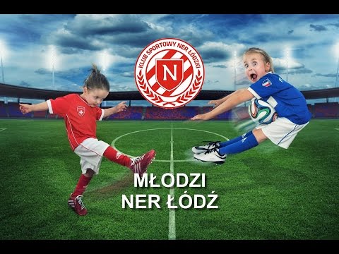 Trening Młodych NER Łódź - Początki z piłką nożną