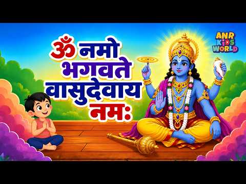 ॐ नमो भगवते वासुदेवाय | Om Namo Bhagavate Vasudevaya | Learning for Kids video thumbnail