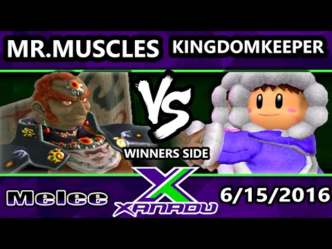 S@X 154 - KingdomKeeper (Ice Climbers) vs. Mr. Muscles (Zelda, Ganon) - SSBM