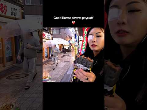 Elderly Japanese Man Slips & Falls in The Rain 💔