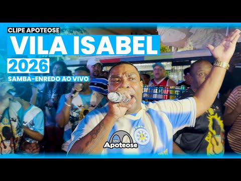VILA ISABEL 2026 | SAMBA-ENREDO AO VIVO COM LETRA | CLIPE APOTEOSE EP 08/11 4K #CLIPEAPOTEOSE26