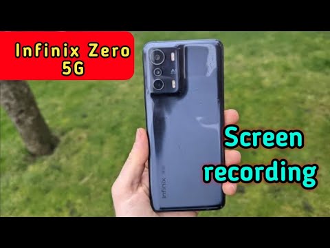 Infinix  Zero 5G screen recording, Infinix  Zero 5G screen recording setting, Infinix  Zero 5G