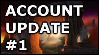 Classic WoW ACCOUNT UPDATE: Leveling, Raiding, Gold Farming