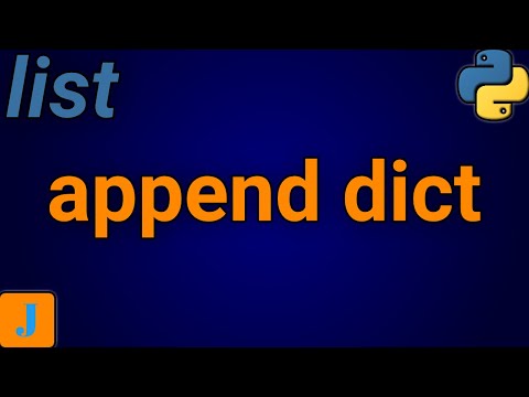 Python How To Append Dictionary