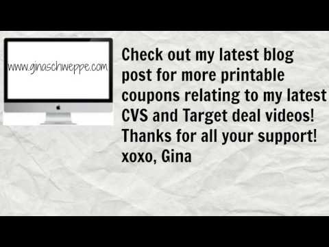 A little update regarding my last CVS and Target Video!