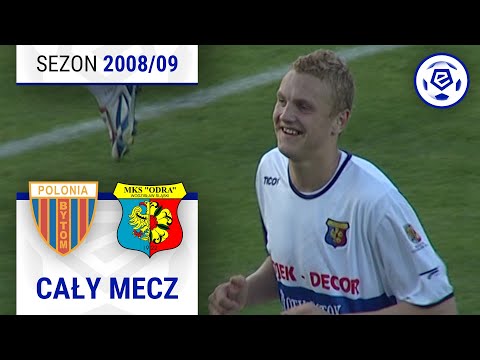 (1/2) Polonia Bytom - Odra Wodzisław Śląski | CAŁY MECZ | Ekstraklasa 2008/09 | 23. Kolejka