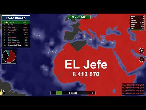 The Thailand Empire Conquers The World! Territory Games io - Territorial IO Winning Strategy!