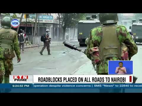 Razor wire placed at statehouse, parliament to keep away protesters